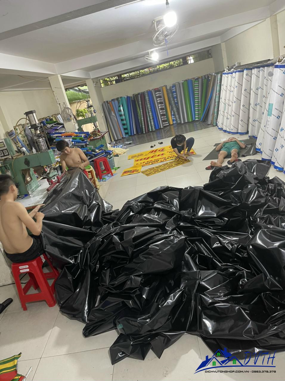 May bạt mái che tại Bình Thuận
